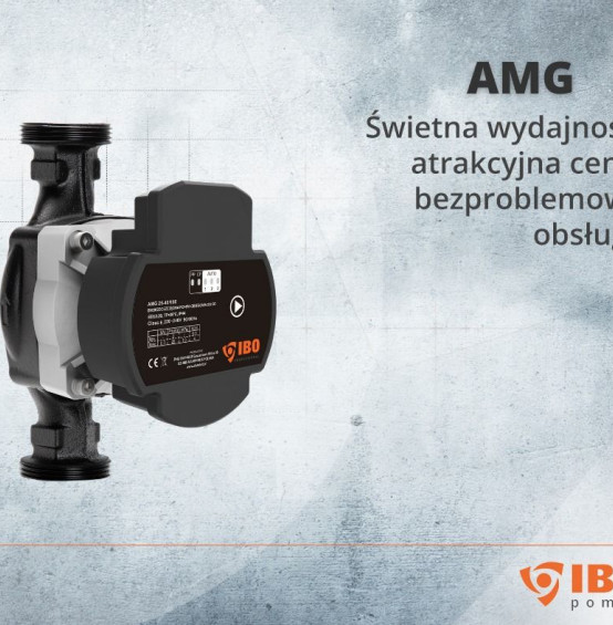 Pompa obiegowa z serii AMG