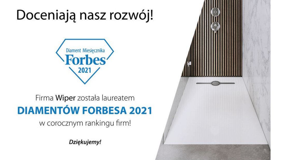 Wiper laureatem DIAMENTÓW FORBESA 2021