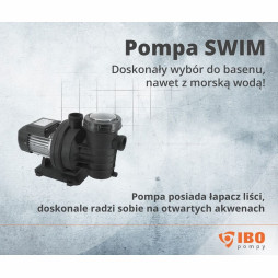 Pompy do wody basenowej SWIM