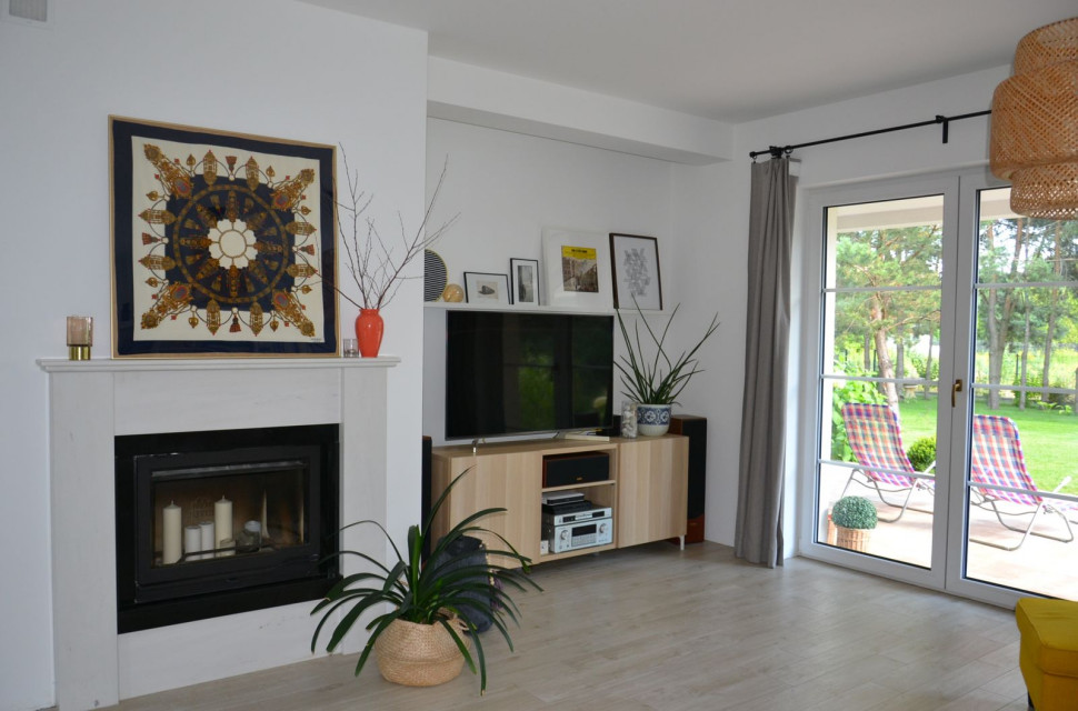 Kafle z pięcioma różnymi wzorami ułożono z przesunięciem 1/3 ich długości