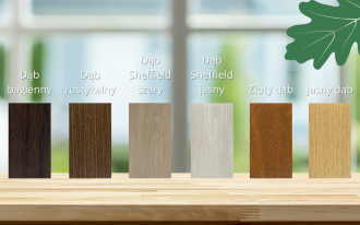 Modne okna VEKA w kolorach dębu