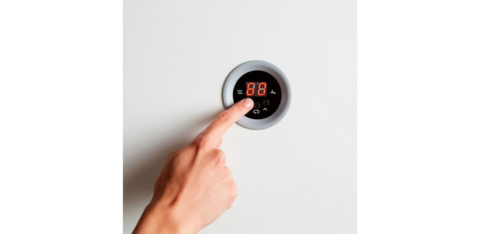 Wyświetlacz na kotle z serii Tronic Heat 3500