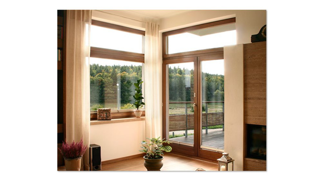 Okna STRONGLINE - nowoczesny systemem wykonany z drewna