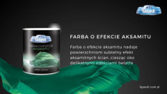 Farba o efekcie aksamitu - Francesco GUARDI Collezione - film instruktażowy