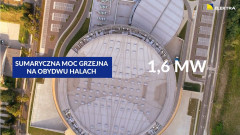 Ochrona dachu Areny Gliwice przed śniegiem i lodem Areny Gliwice