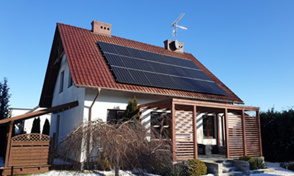 Instalacja PV zamontowana przez Pionier Energia