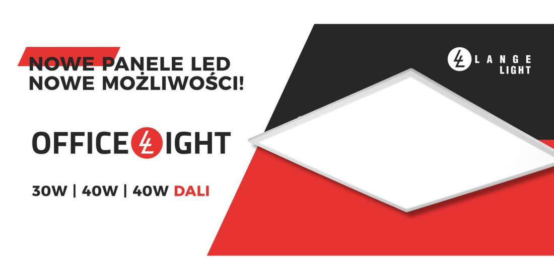 Trzy nowe wersje sufitowego panelu LED OfficeLight