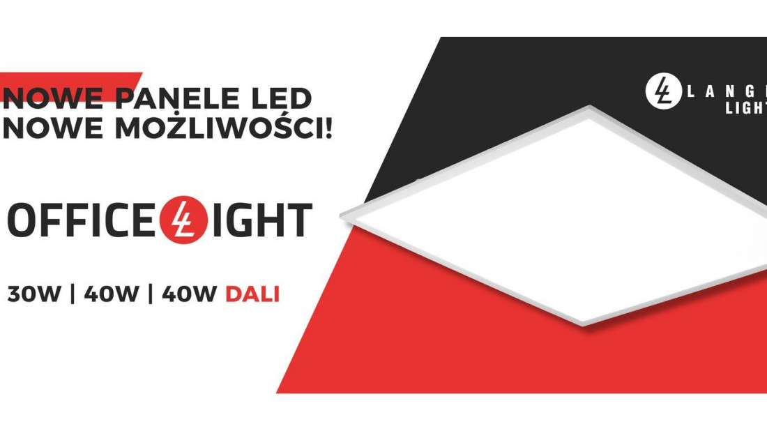 Trzy nowe wersje sufitowego panelu LED OfficeLight