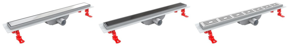 Odpływy linowe alfaLinear INOX