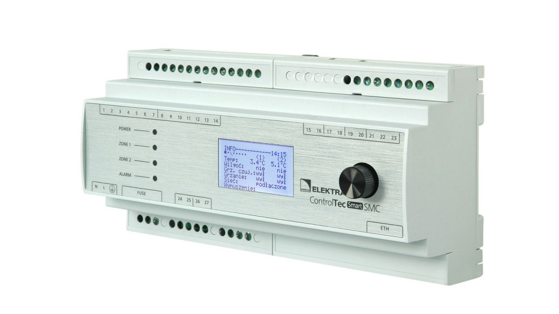 ControlTec Smart SMC - regulator temperatury systemów grzewczych
