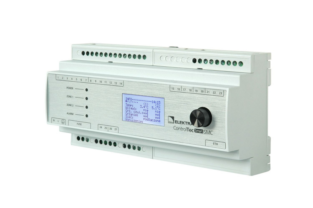 ControlTec Smart SMC - regulator temperatury systemów grzewczych