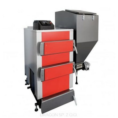 Kocioł z podajnikiem KOVERT moc 25 kW