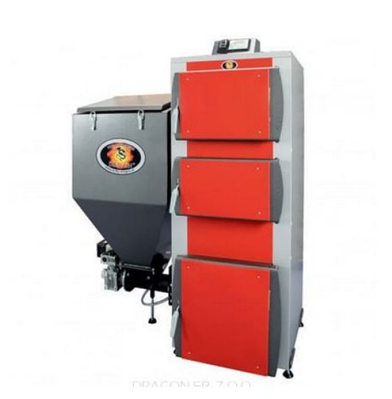 Kocioł z podajnikiem DRAGON V moc 20 kW