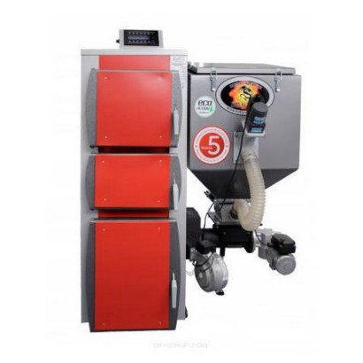 Kocioł z podajnikiem DRAGON V PLUS PEL moc 38 kW