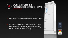 WOLF AIRPURIFIER - Czyste powietrze w szkołach i nie tylko!