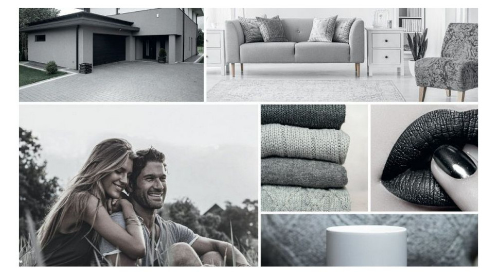 Paleta Hematyt, obejmuje 28 odcieni szarości