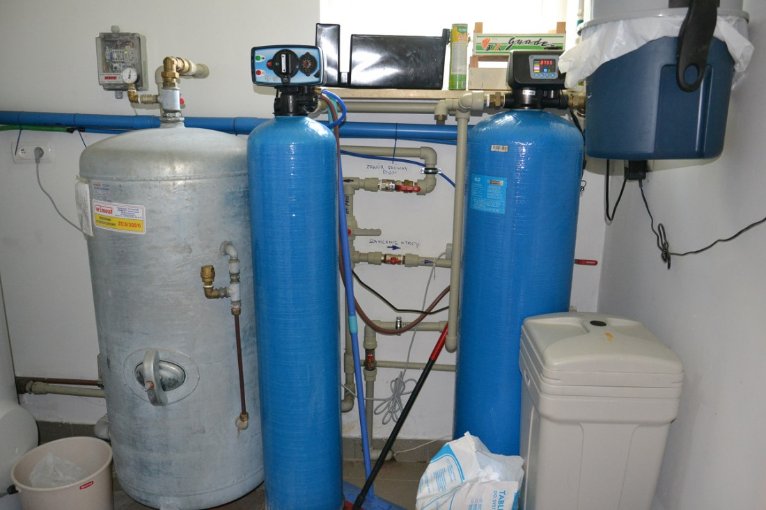 Stacja uzdatniania wody produkuje dużo popłuczyn filtracyjnych