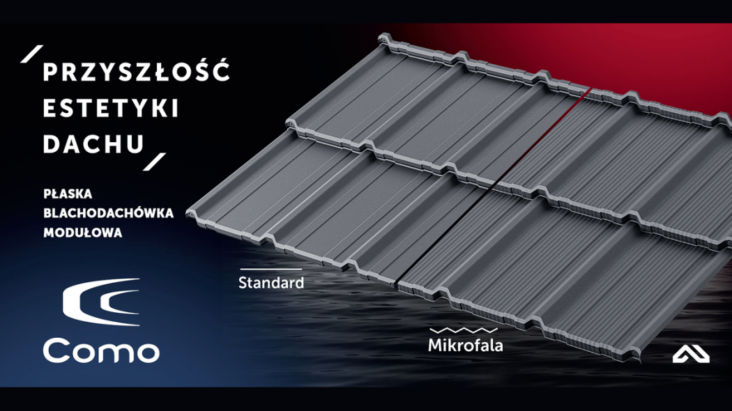 Blachodachówka modułowa Como
