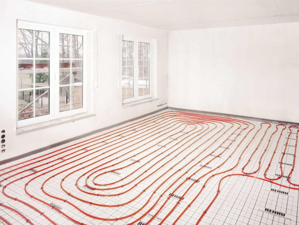 Rury wodnego ogrzewania podłogowego