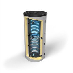 Zbiornik higieniczny z dwiema wężownicami OEM HYGIENIC HP 602 G