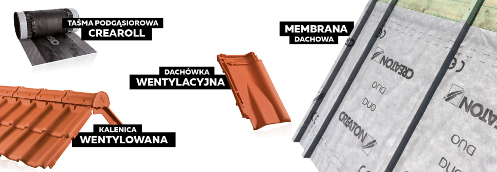 Elementy wentylacyjne dachu pokrytego dachówką