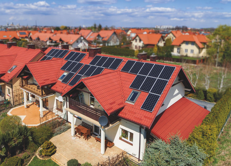 Inwestycja prywatna na Podkarpaciu, moduły Bruk-Bet Fotowoltaika