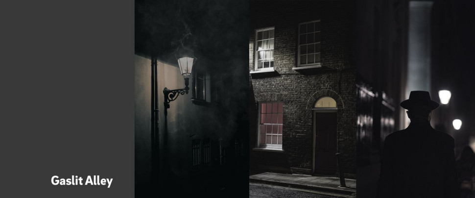 Matowy front mebli - Gaslit Alley