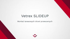 Montaż SLIDE'UP | VETREX