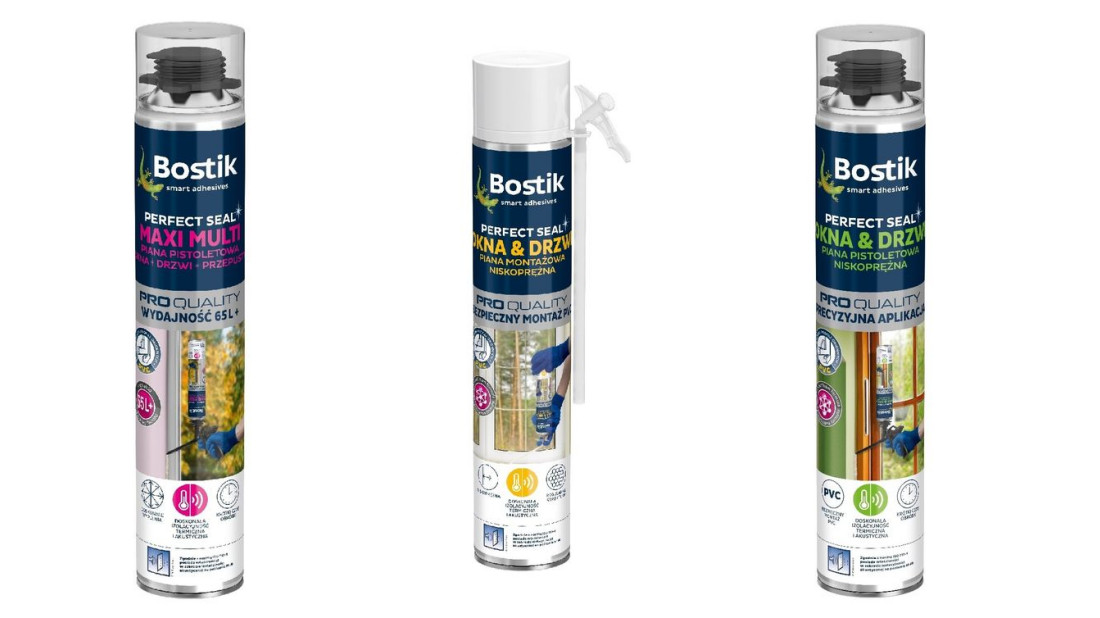 Bostik Perfect Seal - pianki do montażu, instalacji i uszczelniania