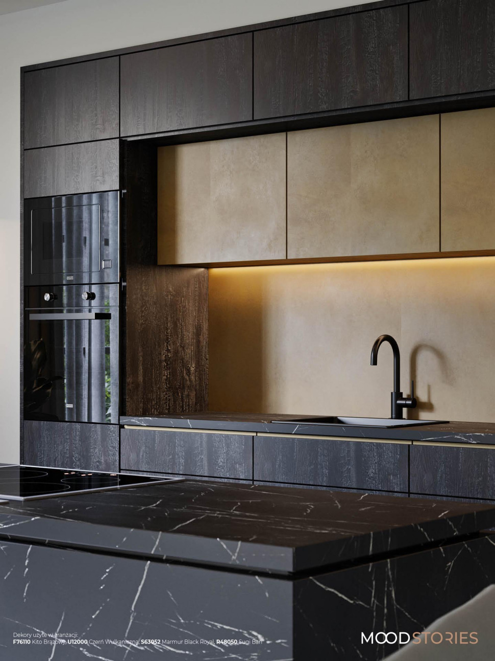 Dekor Kito Brązowy (F76110)