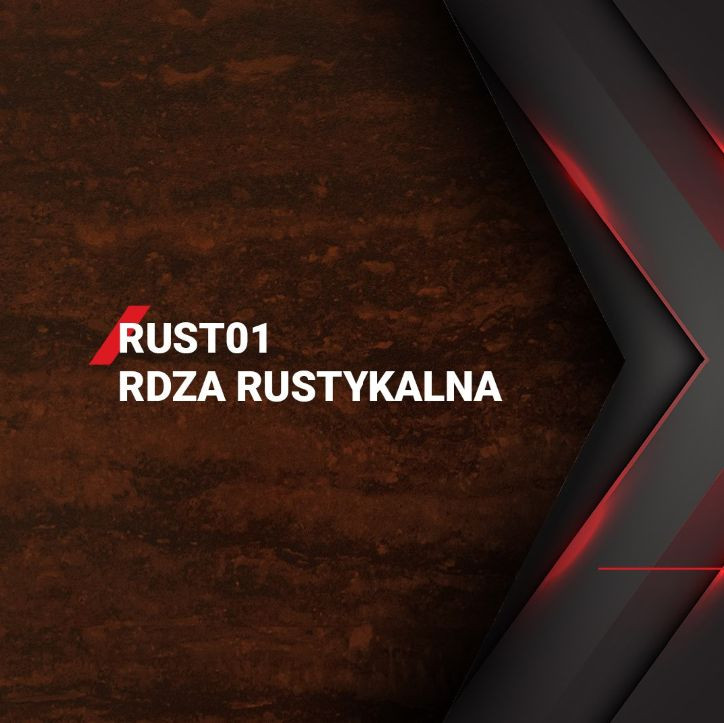 Nowy dekor - RDZA RUSTYKALNA/ RUST01