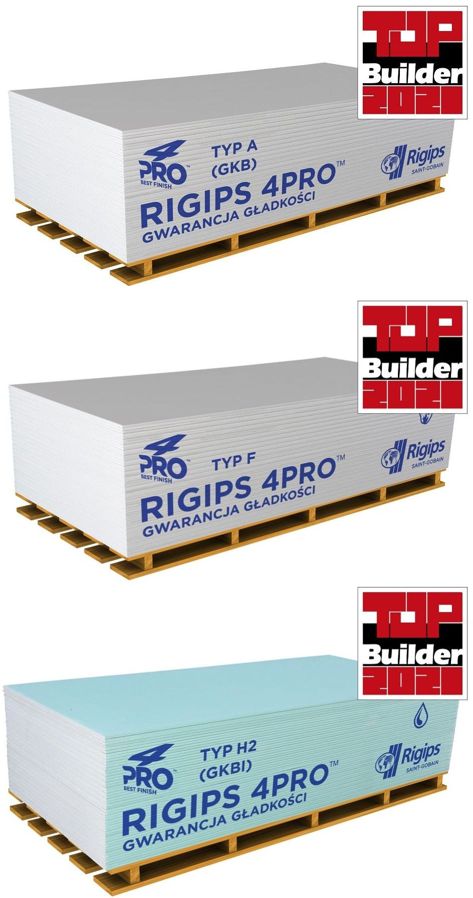 Płyty gipsowo-kartonowe RIGPS 4PRO