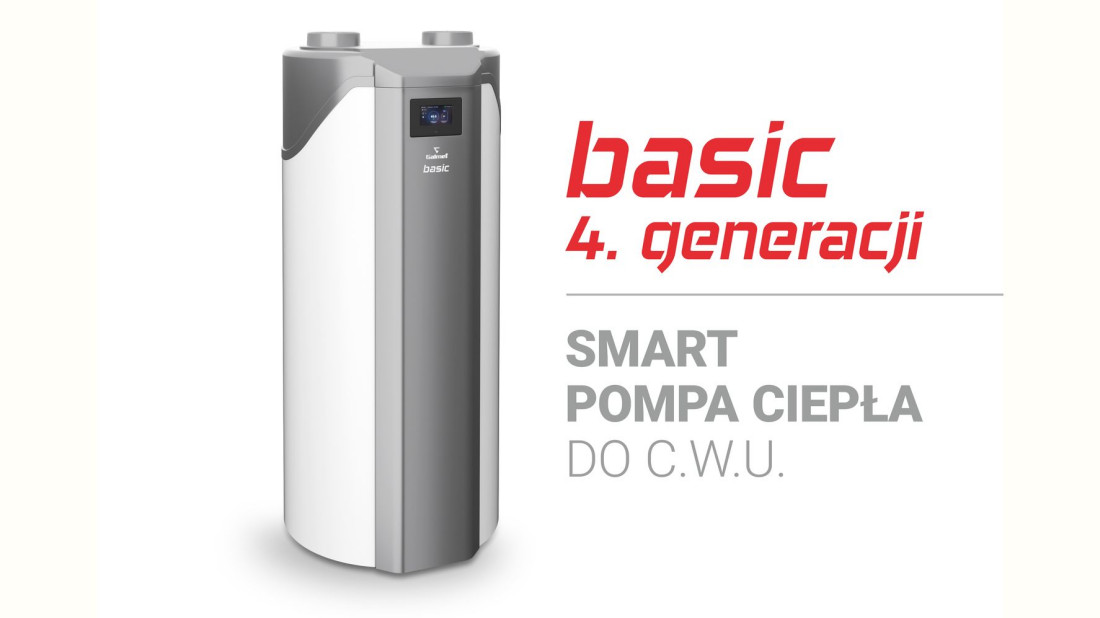 Pompa ciepła do c.w.u. Basic 4. generacji