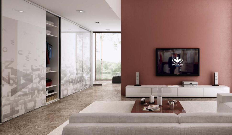 Dwudrzwiowa szafa Heliodor w kolorze białym