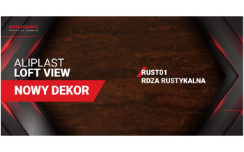 Seria Aliplast Loft View uzupełniona nowym dekorem