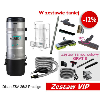 Jednostka centralna Disan ZSA252 + zestaw do sprzątania VIP