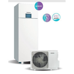 NORDIC ENTIRE pompa ciepła powietrze-woda i zasobnik CWU