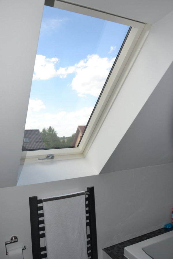 Okno dachowe w łazience