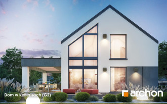 Dom w kellerisach (G2) - efektowny dom w stylu nowoczesnej stodoły