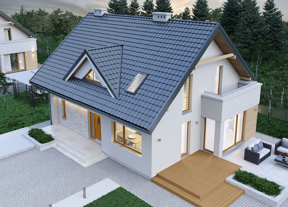 Blachodachówka modułowa Retto z oferty firmy Hanbud