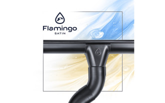 Flamingo SATIN - nowy system rynnowy Budmat
