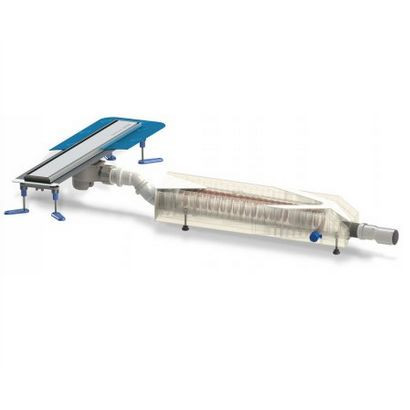 Rekuperator do wody ZYPHO iZi 40 z odpływem liniowym 80 cm