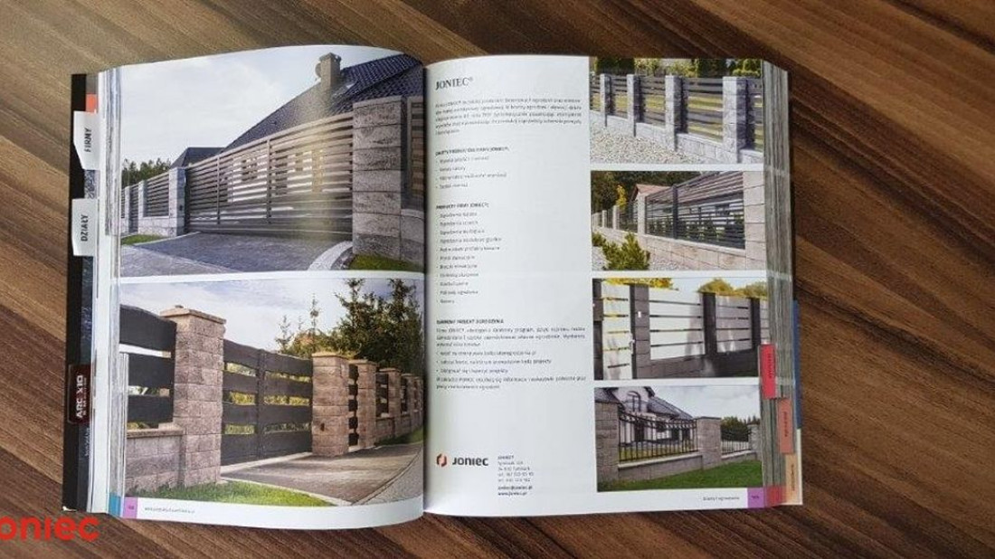 Rozwiązania JONIEC® w katalogu Produkty dla Architekta 2021
