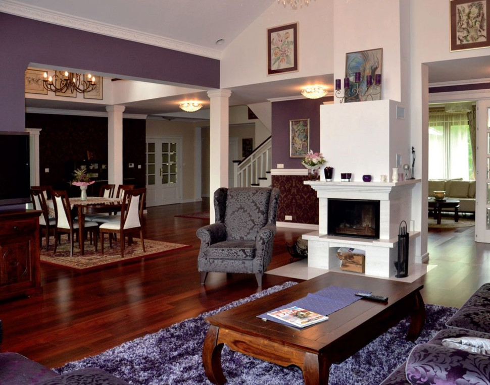 Kominek w strefie dziennej