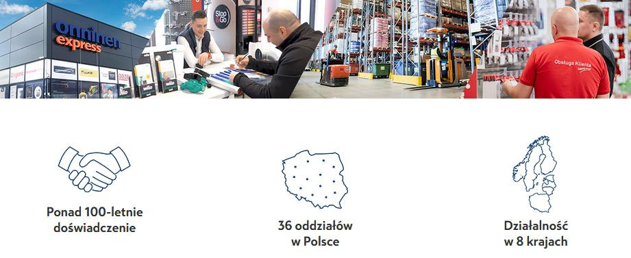 Hurtownia instalacyjna Onninen