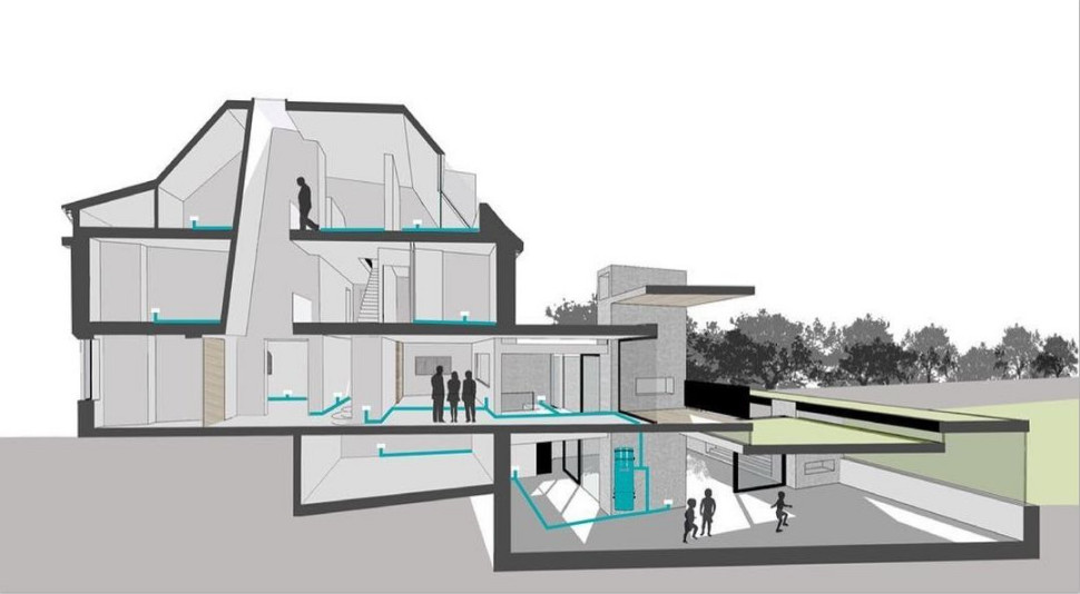 Instalacja systemu centralnego odkurzania