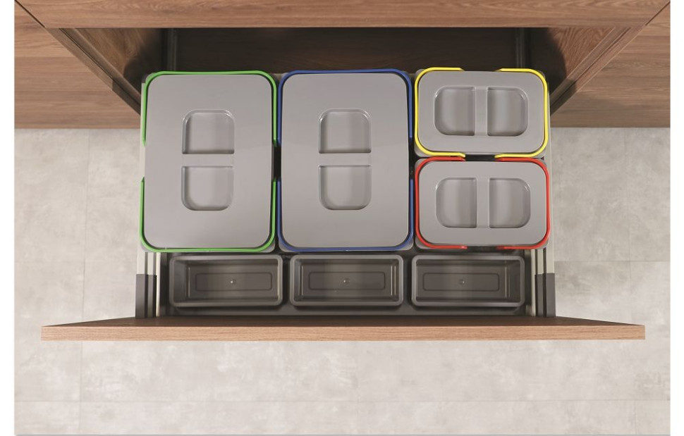 Zestawy pojemników na śmieci PRAKTIKO REJS