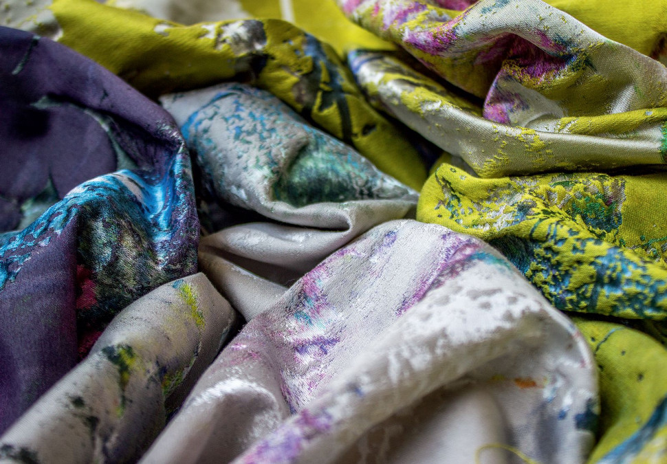 Tkaniny zasłonowe Artemizia z kolekcji Silk & Spices