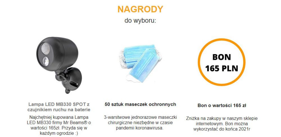 Nagrody w konkursie Enerzon