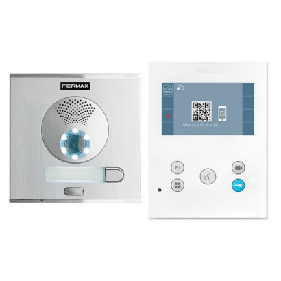 Wideodomofon jednorodzinny Fermax 94511 DUOX PLUS VEO-XS Wi-Fi z pamięcią i przekierowaniem rozmów na smartfon